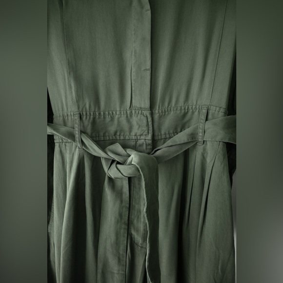 Madewell Relaxed Tie Front Wide Leg Jumpsuit - Picture 7 of 8